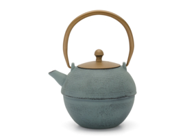Theepot 'Sakura' - Gietijzer 1,2 liter Blue - Bredemeijer