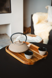 Theepot 'Xilin' - Gietijzer 1,25 liter Camel - Bredemeijer