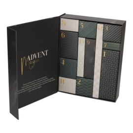 Adventskalender Scent of Joy Zwart - 12 cadeautjes - Jens Living