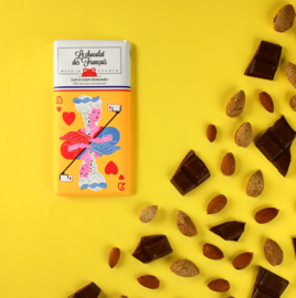Chocolade - Marie Antoinette - Melk Amandel -  Le Chocolat des Français