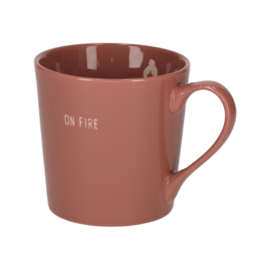 Theemok On Fire - 370 ml Shiny Terra - Jens Living