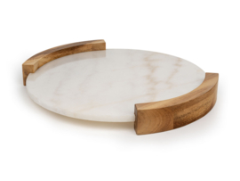Serveerplank Viggo - Marmer Hout - Bredemeijer