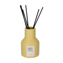Geurstokjes Happy Place - Geel Jasmijn