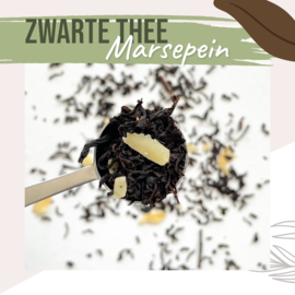 Zwarte Thee - Marsepein