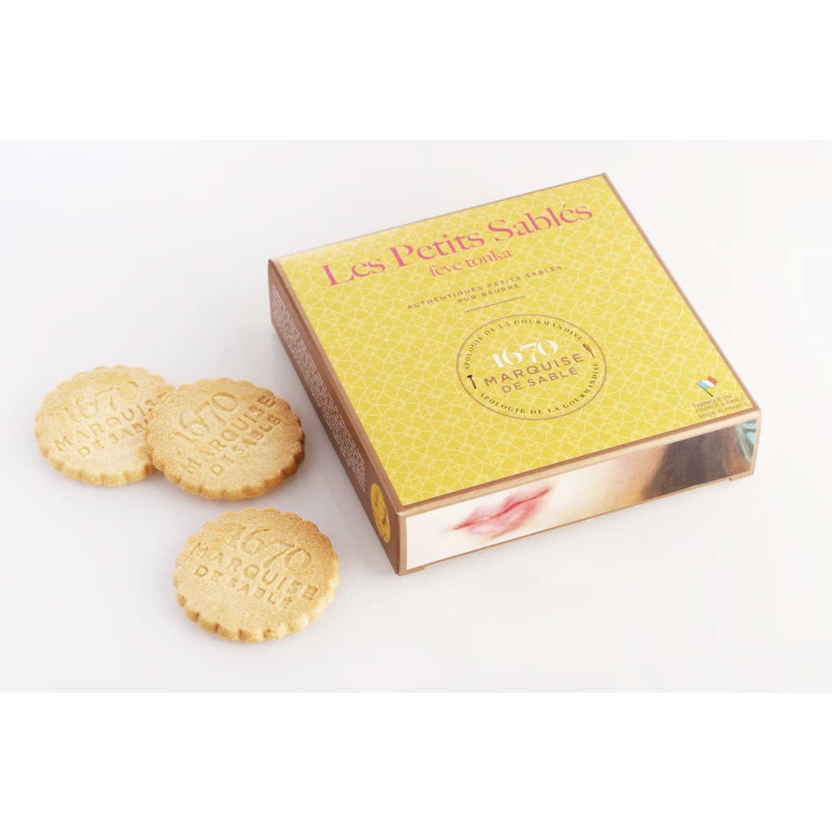 Zandkoekjes met tonkabonen - 100 gram - La Sablesienne