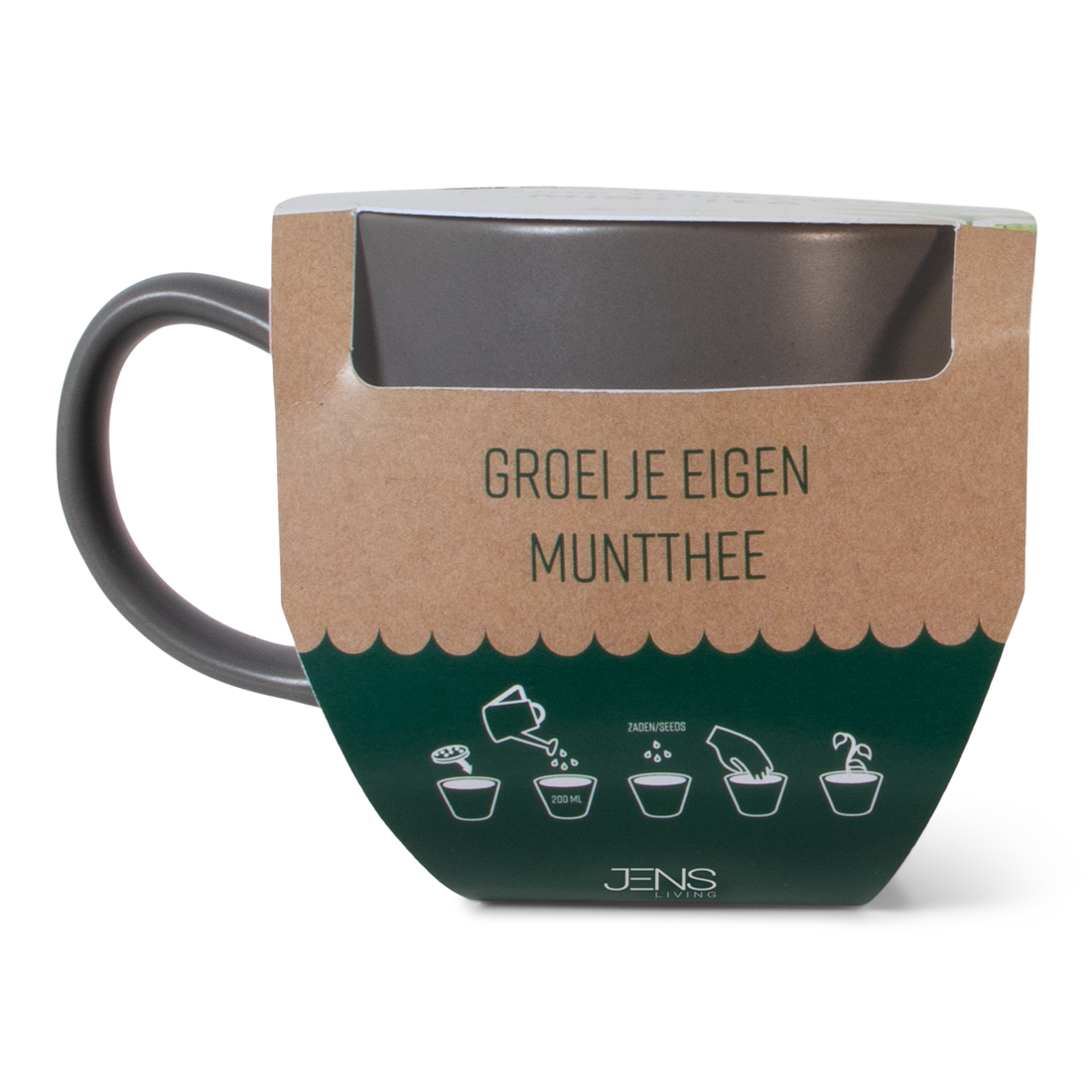 Groei je eigen muntthee Mok  - Jens Living