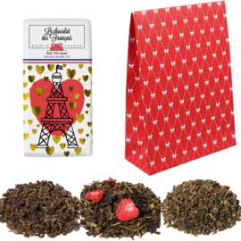 Thee Cadeau - 3 soorten Oolong Thee & Chocolade