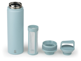 Cold Brew Infuser Bottle Moshi - RVS Mint 600 ml - Leopold Vienna