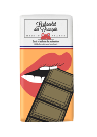 Chocolade - La Bouche - Melk Hazelnoot -  Le Chocolat des Français
