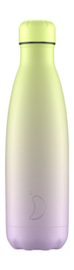 Chilly's Bottle - Gradient Lime Lilac - 500 ml