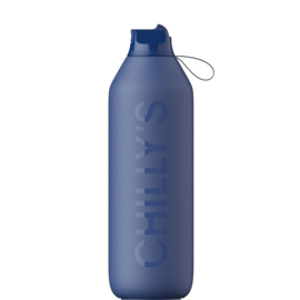 Chilly's Bottle Series 2 Flip - Whale Blue - 1000 ml