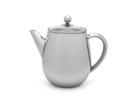 Dubbelwandige Theepot 'Duet Eva' - Shiny Finish 1,1 liter - Bredemeijer