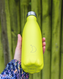 Chilly's Bottle - Neon Yellow - 500 ml
