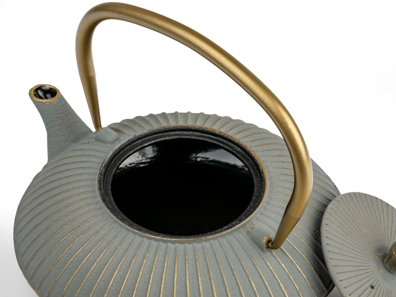Theepot 'Linhai' - Gietijzer 1,1 liter Grey - Bredemeijer