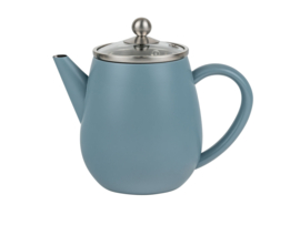 Dubbelwandige theepot 'Eva'- 0,5 liter Iceblue - Bredemeijer