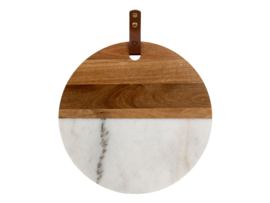 Serveerplank Thor - Marmer Hout - Bredemeijer