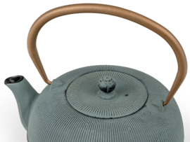 Theepot 'Sichuan' - Gietijzer 1 liter Blauw - Bredemeijer