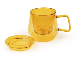 Theeglas Livorno - 290 ml Amber - Bredemeijer