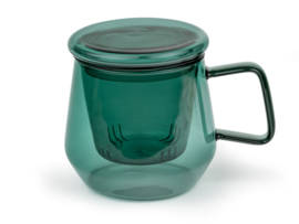 Theeglas Livorno - 290 ml Jade Groen - Bredemeijer