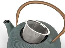 Theepot 'Sichuan' - Gietijzer 1 liter Blauw - Bredemeijer