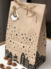 Sinterklaas Cadeau - Glazen theepot, theeblik & witte thee