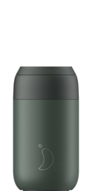 Chilly's Bottle Series 2 - Chilly's Tea/Coffee Cup - Pine Green - 340 ml