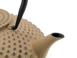 Theepot 'Xilin' - Gietijzer 1,25 liter Camel - Bredemeijer