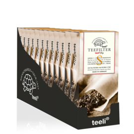 Theezakjes voor losse thee - Teeliflip S - 100 stuks - biologisch afbreekbaar