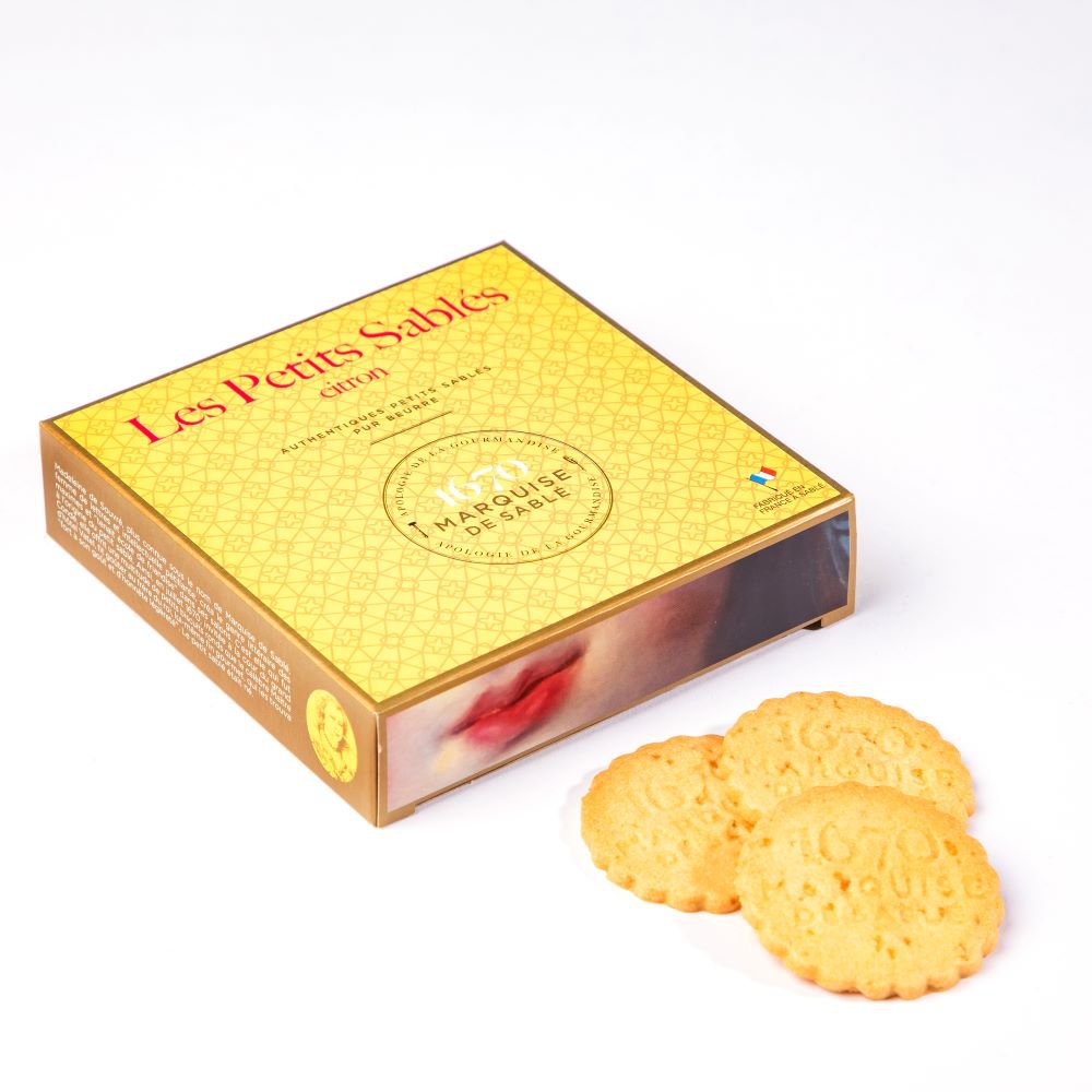 Zandkoekjes met citroen - 100 gram - La Sablesienne