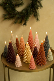 Kerstboomkaars 6,3 x 12 cm - Vanilla - Rustik Lys
