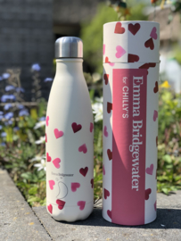 Chilly's Bottle - Pink Hearts - 500 ml