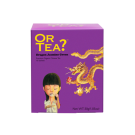 Doosje met 10 theezakjes - Dragon Jasmine Green - Or Tea?