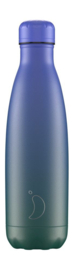 Chilly's Bottle - Gradient Blue - 500 ml
