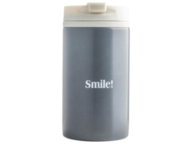 To Go Mok Smile - 250 ml - Antraciet - Gusta