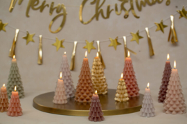 Kerstboomkaars 10 x 20 cm - Fudge - Rustik Lys