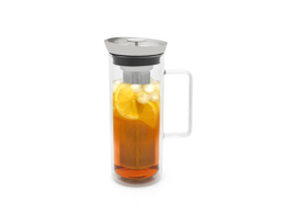 Dubbelwandige Ice Tea Maker - IJsthee Karaf - 1 liter - Bredemeijer