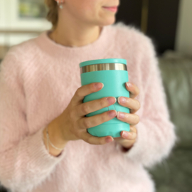 Chilly's Bottle - Chilly's Tea/Coffee Cup - Pastel Green -  340 ml