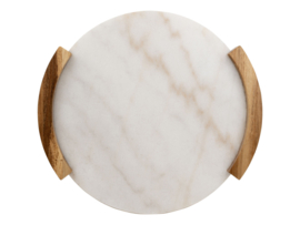 Serveerplank Viggo - Marmer Hout - Bredemeijer