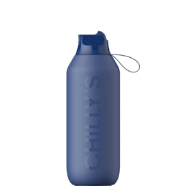 Chilly's Bottle Series 2 Flip - Whale Blue - 500 ml