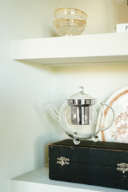 Theepot 'Bella Ronde' - Glas 0,5 liter - Bredemeijer