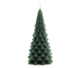 Kerstboomkaars 10 x 20 cm - Forest Green - Rustik Lys