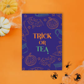 Kaart - Halloween - Trick Or Tea