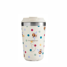 Chilly's Bottle - Chilly's Tea/Coffee Cup - Polka Dots & Bees  - 340 ml