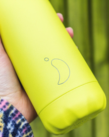 Chilly's Bottle - Neon Yellow - 500 ml