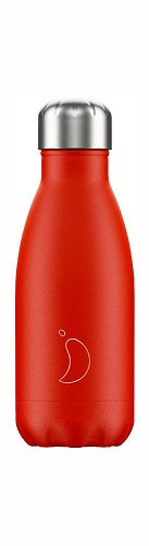 Chilly's Bottle - Neon Red - 260 ml