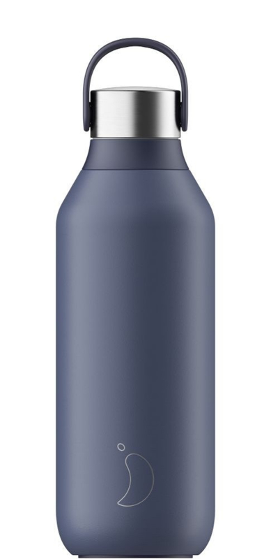 Chilly's Bottle Series 2- Whale Blue - 500 ml