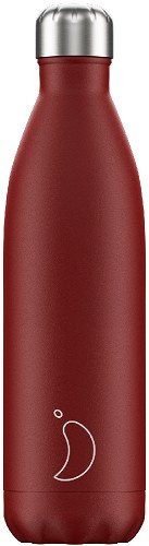 Chilly's Bottle - Red Matte - 750 ml