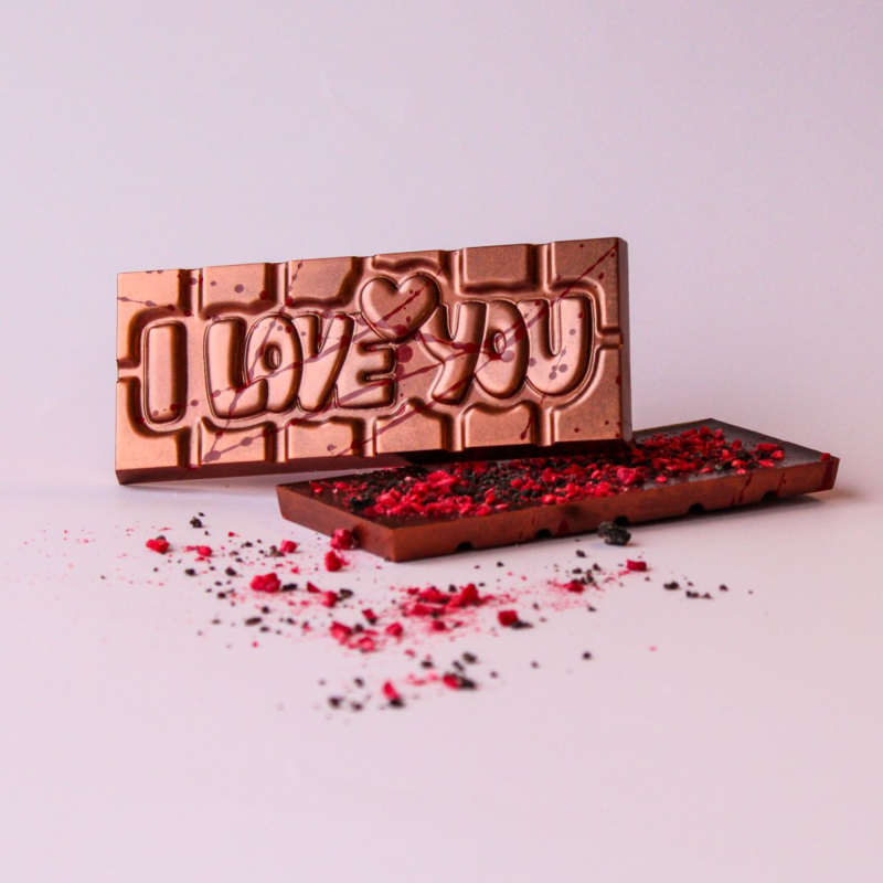 Chocolade - I love you - Puur - Lindy's Patisserie