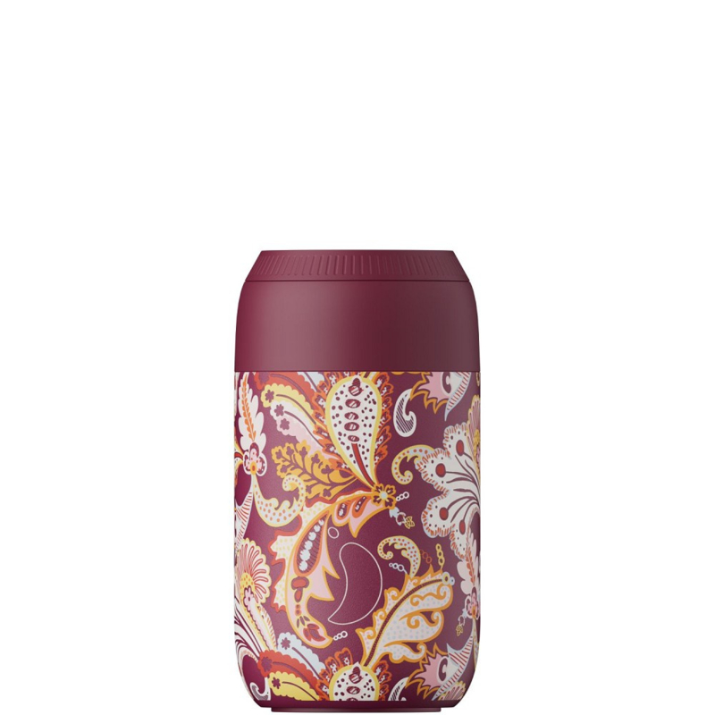 Chilly's Bottle Series 2 - Tea/Coffee Cup - Liberty Concerto Feather - 340 ml