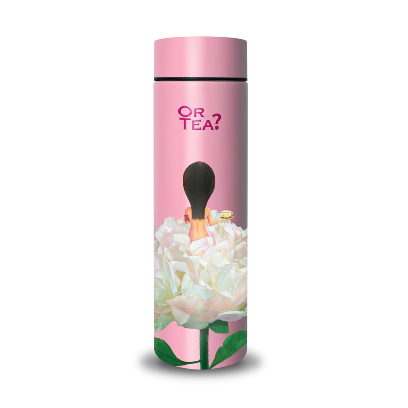 T´mbler - Lychee White - Losse Thee Thermosfles - Or Tea?